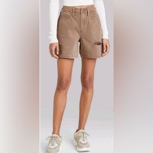 New! Wild Fable Target Highest Rise Bermuda Jean Shorts